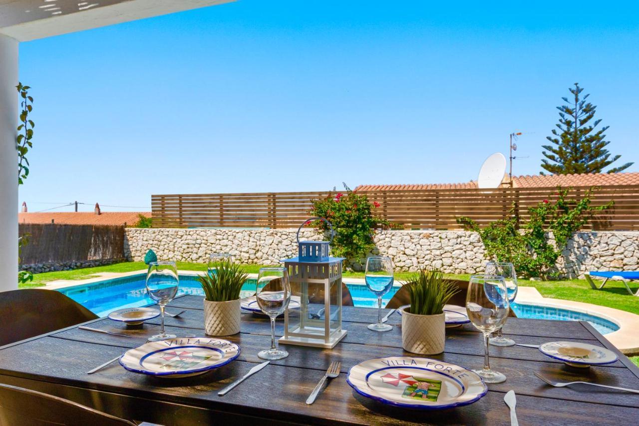 Villa Forte Cala En Porter  ภายนอก รูปภาพ